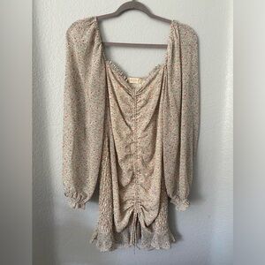 Altard State stretchy floral mini dress